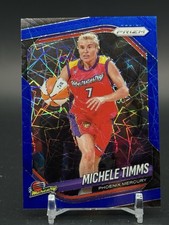 Michelle Timms 2025 WNBA Prizm Blue Velocity Phoenix Mercury 