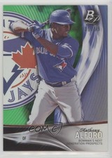 2016 Bowman Platinum Next Generation Prospects Green 31/99 Anthony Alford 1b9b