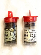 Vintage Workman Electronic IRON CORES POWDERED For Radio / Television Repair