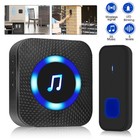 Wifi Door Bell Chime Doorbell Receivers 300M Long Range Security Kit Home Shop