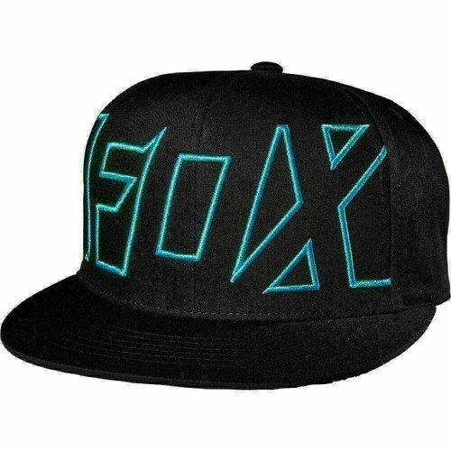 Fox Racing Cap Hat CRISIS SNAPBACK HAT Black One Size 17703 in stock