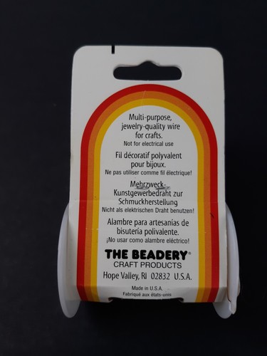 The Beadery - Basteldraht Gold 24 Ga. x 30 Yard. (90ft.) - Bild 3 von 4