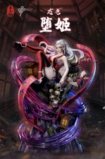 Daki Statue Resin LC Studio Demon Slayer Model Collectibles 1/6 35cm