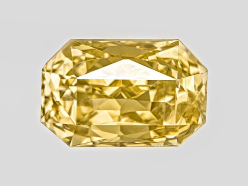 GII Certified CEYLON Yellow Sapphire 6.54 Ct. Natural Untreated CANARY Rare Find - Picture 3 of 7