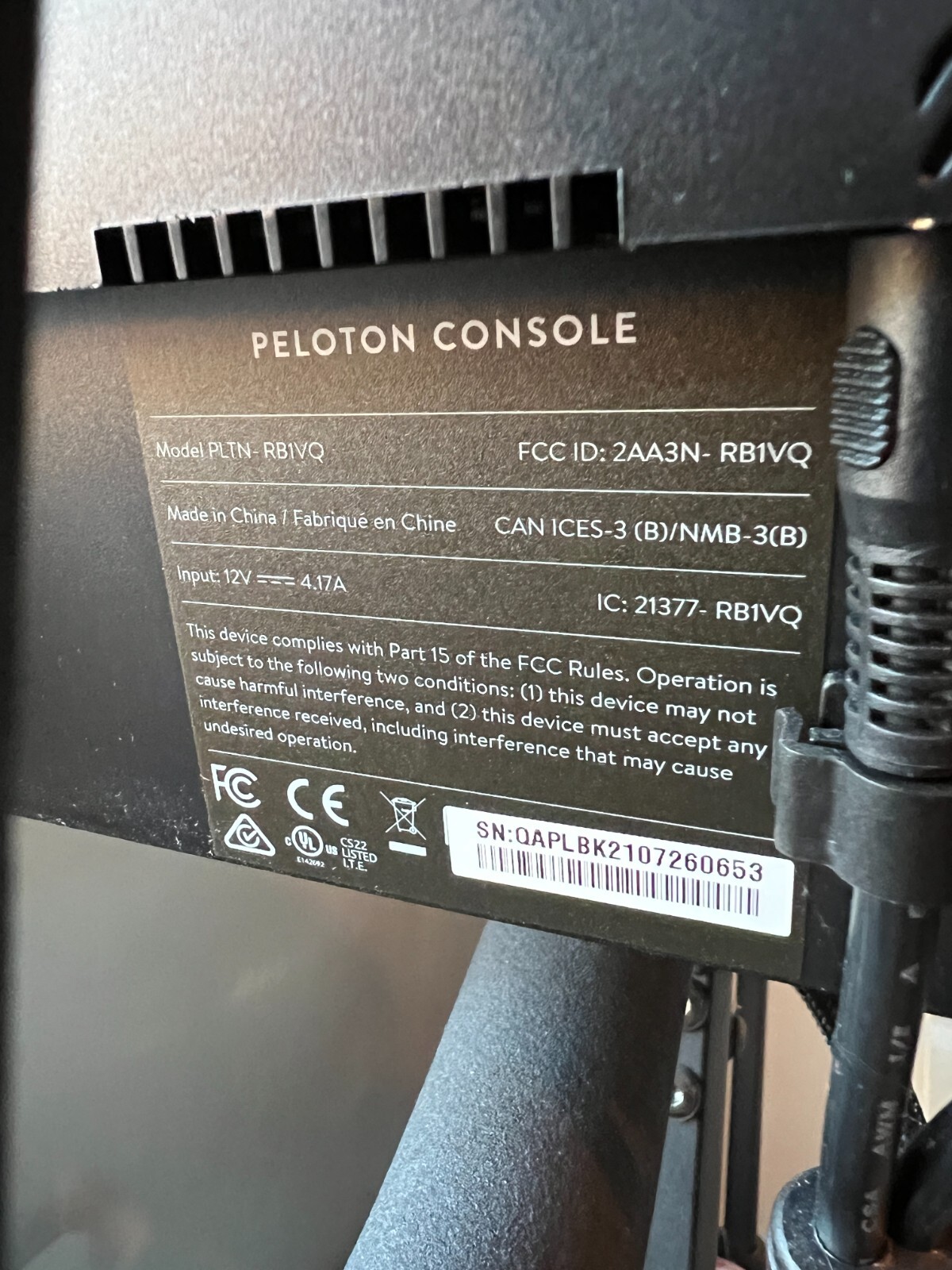 Peloton Exercise Bike Starter Package Barely Used eBay