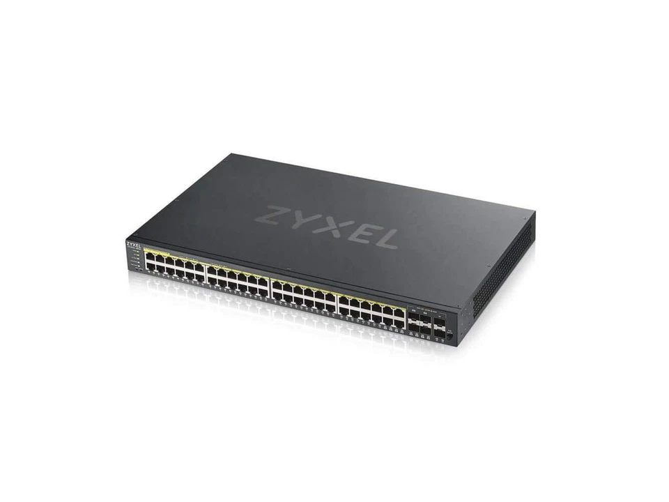 Zyxel 48-Port Gigabit Ethernet High Powered PoE 375W NebulaFlex Smart Managed - Image 3 of 4