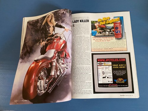 September 2002 Easyriders Motorcycle Magazine - Foto 4 di 4