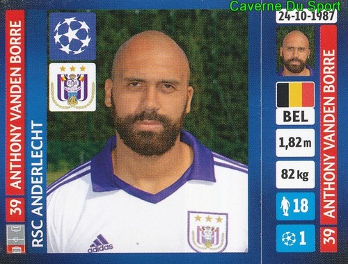 139 ANDERLECHT Vs AUSTRIA WIEN FINALE 78 STICKER PANINI EURO FOOTBALL 79