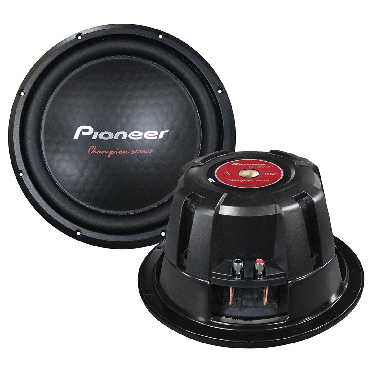 Pioneer Champion TS-A301D4 12 Inch 1600W Dual Ohm Subwoofer
