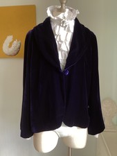 Vintage Windsmoor Velvet Jacket Size 12 Witchery Victoriana