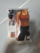Member's Mark Women's 2-Pack Seamless Racerback Large Support Sports Bras