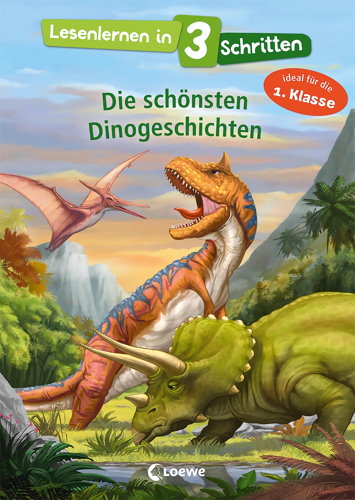 Thumbnail - Lesenlernen In 3 Schritten - Die Schönsten Dinogeschichten | Loewe
