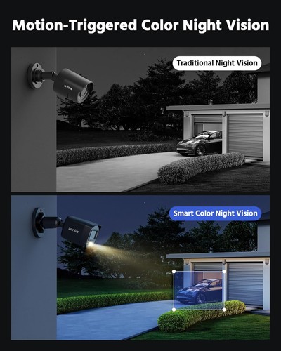 ANNKE 8CH H.265+ 3K Lite Wired Security Camera System with AI Human/Vehicle D... - Picture 3 of 9