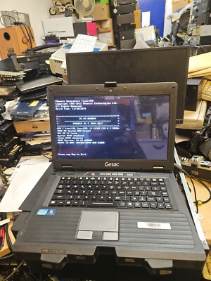 Rugged Getac S400 G2 Rugged 14'' Laptop i3-3120M,4Gb RAM,OHNE HDD/CADDY,Bios Lock