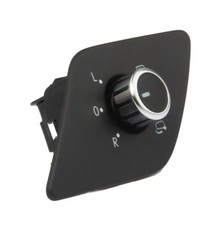 Chrome Side Mirror Switch Knob W/ Heated For VW Jetta MK6 MK6 NCS 5C7 959 565 E
