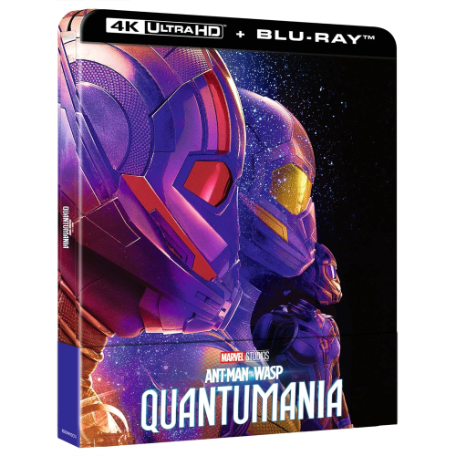 ANT-MAN AND THE WASP: Quantumania (Steelbook Blu-ray 4K + Bd) + Card