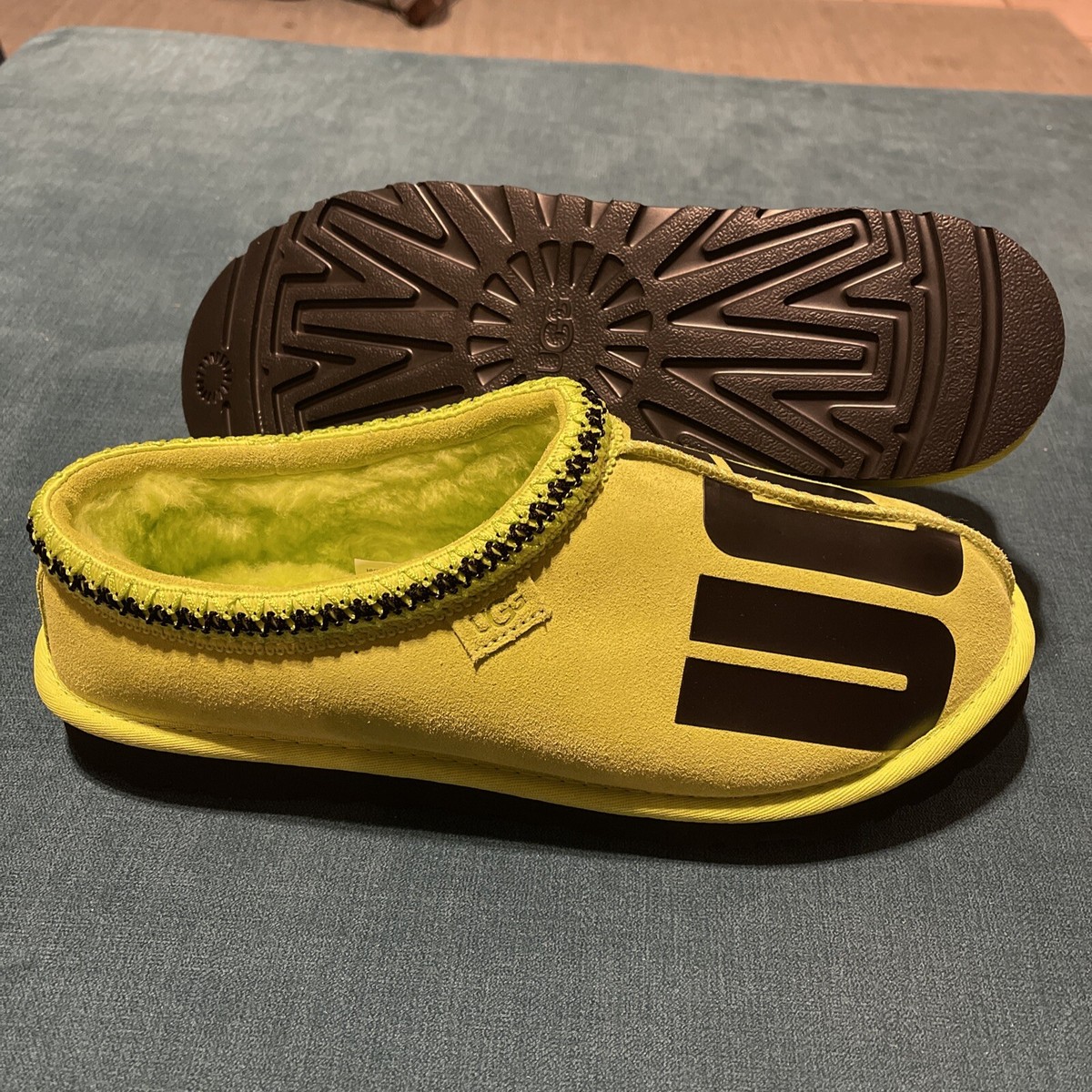 UGG Tasman CHOPD 1128195 KEY LIMEB LACK Men Size 11 Slippers  display picture 1
