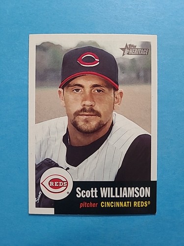 2002 Topps Heritage Scott Williamson #153 card