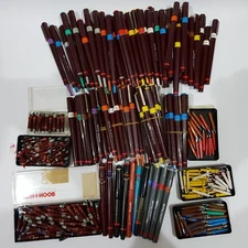 USED rOtring Rapidograph F / Isograph F / Micronorm Technical Pens - Different