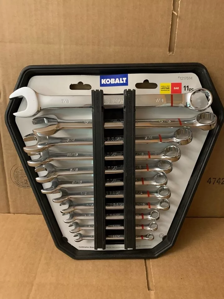 Kobalt 11 piece wrench set deals