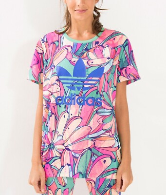 Adidas Originals x Farm Rio Banana t-shirt UK 14 EX CON UK