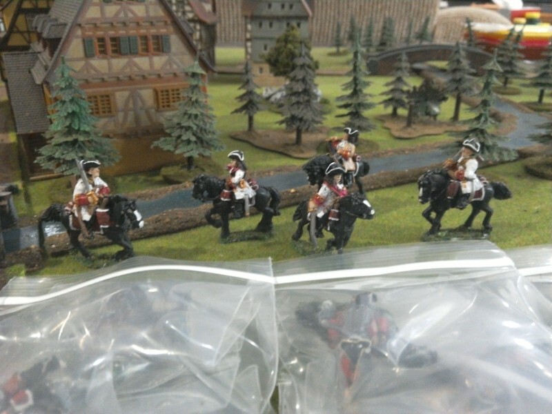 25/28mm GNW/Marlburian Cavalry x200 - FREE SHIPPING to USA address only.