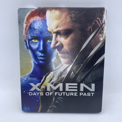 X-Men Days Of Future Past (Blu-ray 2014 STEELBOOK W/ Inserts & Fan