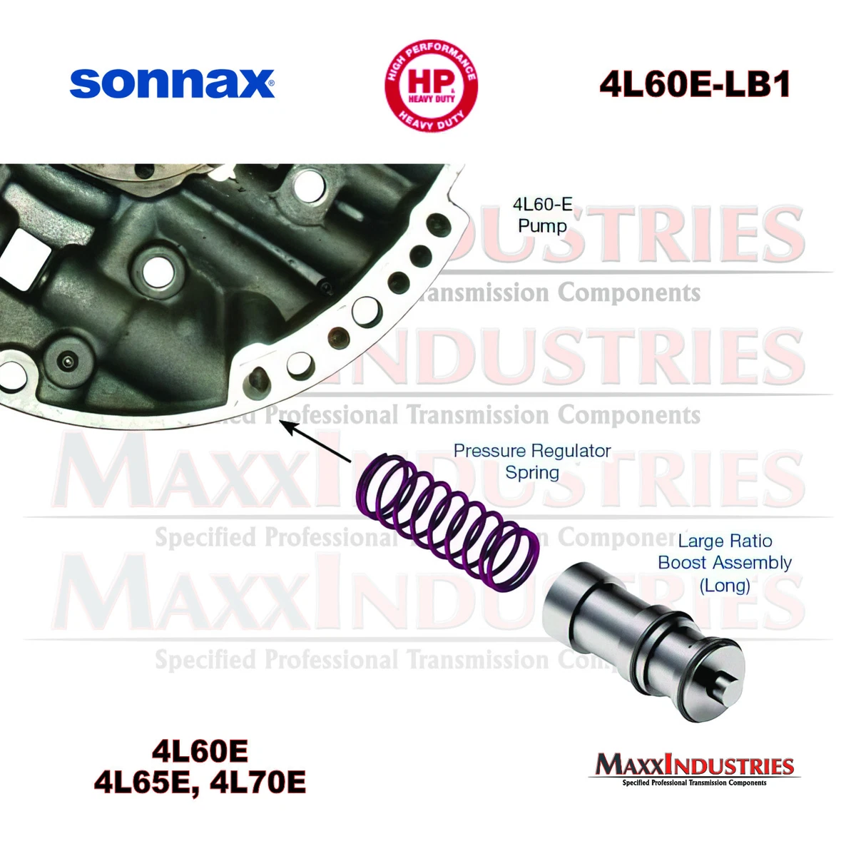 700R4 4L60 Transmission Sonnax Line Pressure Booster Kit, 45 OFF