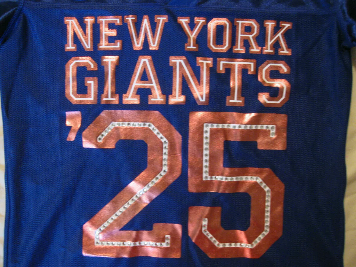 Ladies ny on sale giants jersey