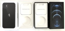 APPLE IPHONE BOX ONLY IPHONE 11 BLACK  IPHONE 12 PRO BLUE BOXES ONLY-NO PHONE 