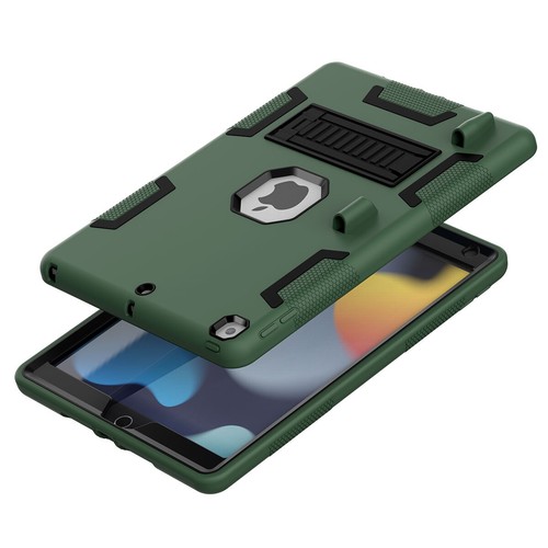 Stoßfeste Hybrid-Hülle für iPad 9./8./7. Gen 10,2 Zoll strapazierfähig Ständer Cover - Bild 30 von 38