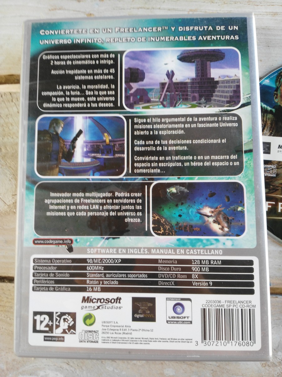 Freelancer the Universe of Possibility PC CD Rom Video Games 