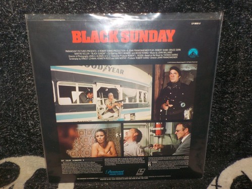 Black Sunday Laserdisc LD Robert Shaw Bruce Dern Free Ship $50 - Picture 2 of 2