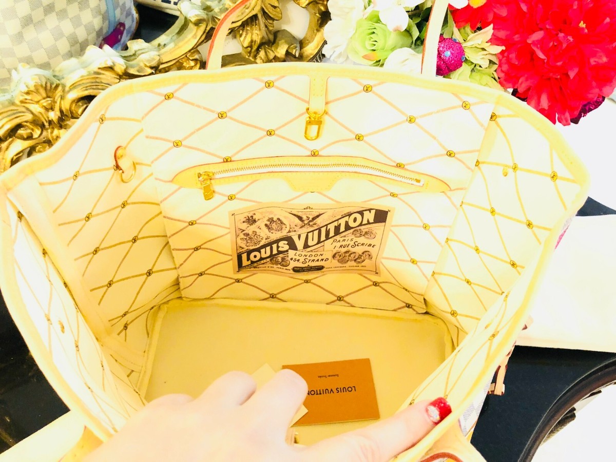 Louis Vuitton Summer Trunk CALIFORNIA NEWPORT BEACH Damier Azur