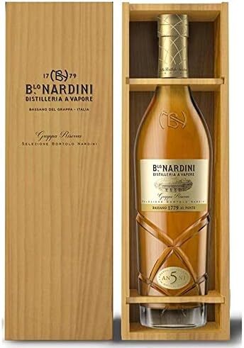 NARDINI GRAPPA RISERVA 5 ANNI 70 CL SELEZIONE BORTOLO NARDINI IN ASTUCCIO