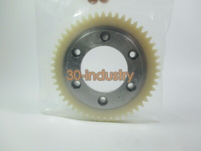 QTY:1 FIT  Gear 51/53 Teeth Nylon Gear KBA 105 Printer Water Roller Differential