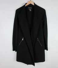 Etcetera Sambuca Jacket Women Black Essential Sweater Medium Wool Cashmere