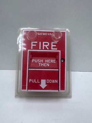 Siemens HMS-D 500-033400 Doppelt Aktion Adressierbare Manuell Feueralarm Kiste