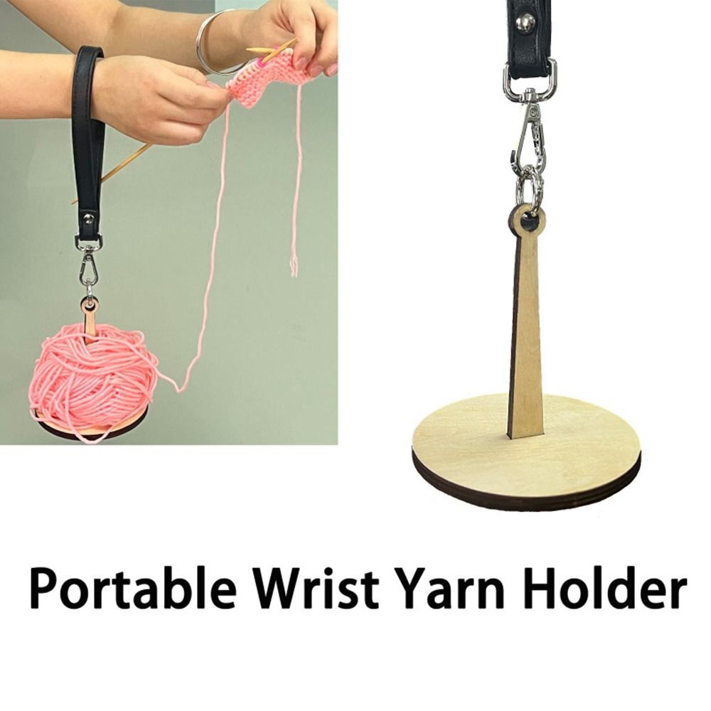 Yarn Storage Yarn Ball Holder Wood Yarn Minder Wrist Yarn Holder Craft Lovers, eBay