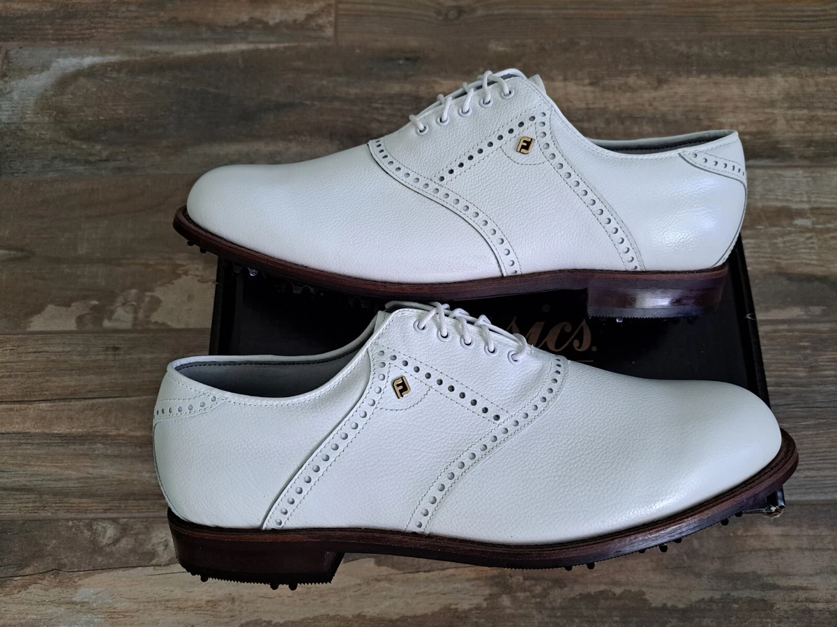 Classic white cheap golf shoes
