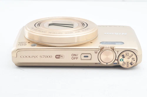 Nikon COOLPIX S7000 16.0MP 20X Optical Zoom Compact Digital Camera Gold - Picture 3 of 7