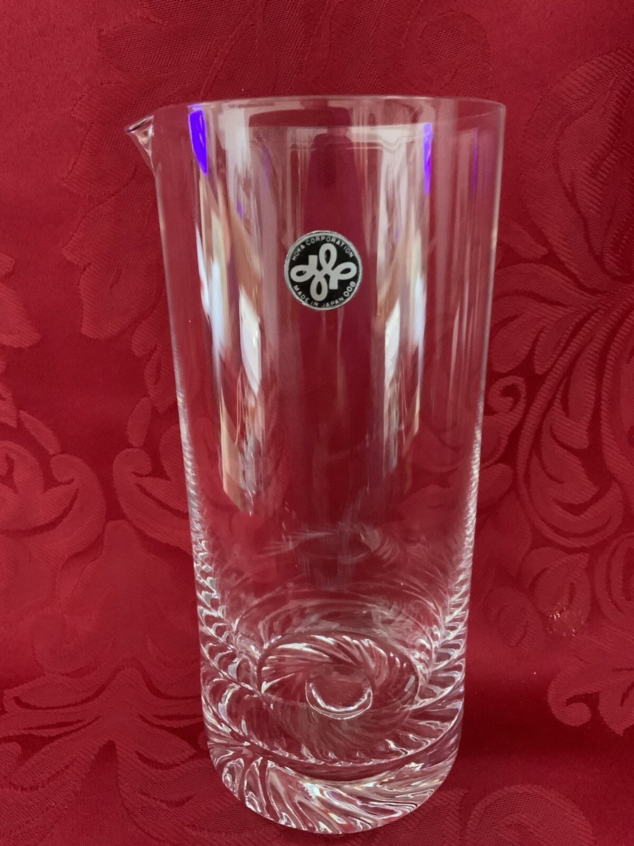 NEW FLAWLESS Stunning HOYA Japan Art Glass Crystal COCKTAIL DRINK