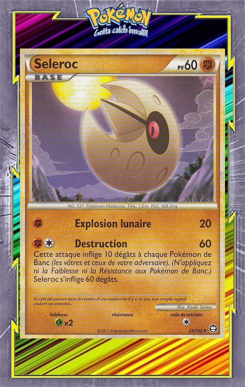 🌈Seleroc - HS03:Triomphe - 25/102 - Carte Pokemon Française
