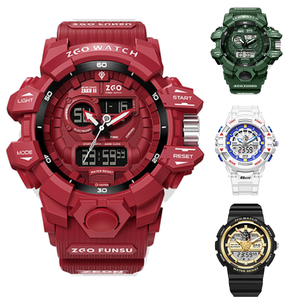 Authentique montre Zaku ZGO X Gundam édition limitée sport cadeau