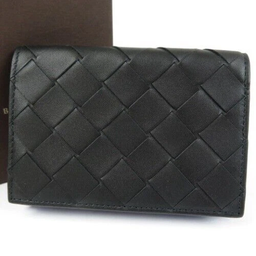 Soportes negros de identificación y documentos para hombre Bottega Veneta