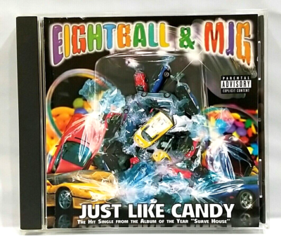 MADLOCKS 2CD OG 同捆 G RAP rare CD) Eightball & MJG ‎– Just Like Candy, Promo, RPROCD-0554, Single