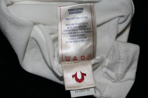 True Religion Kids White T-Shirt With Custom Print Soccer Pink Size S - Picture 3 of 4