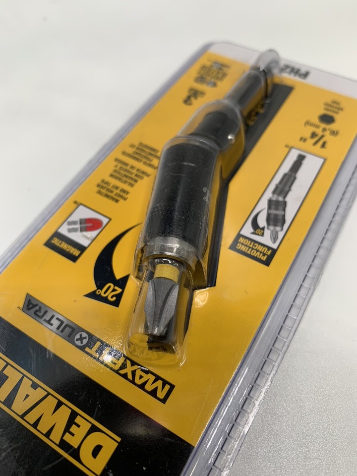 DeWalt MAXFIT 20° Pivot Holder And Bit Tip/IMPACT RATED