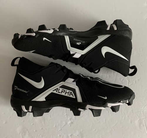 Scarpe da calcio Nike Alpha Menace 3 Shark da uomo NUOVE CV0582-001 nere taglia 9,5 - Foto 10 di 12