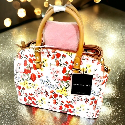 Nanette Lepore Kayli Druck Schulranzen Handtasche Handtasche brandneu mit Etikett - Bild 10 von 24